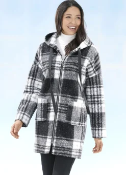 Jacke mit Karodessin