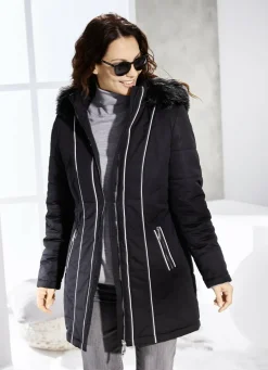 Jacke mit Kontrastpaspelierungen