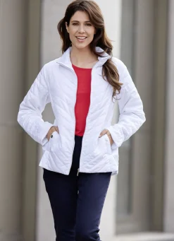 Jacke mit Reißverschlussleiste