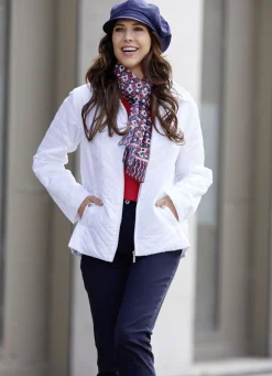 Jacke mit Reißverschlussleiste