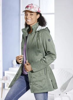 Jacke mit Schub- und Reißverschlusstaschen