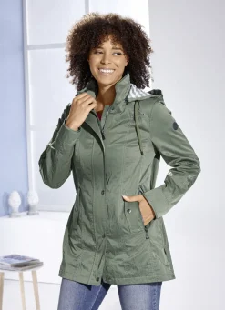 Jacke mit Schub- und Reißverschlusstaschen