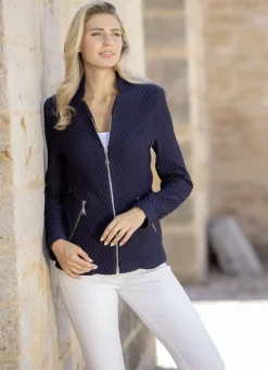 Jacke mit Schulterpolstern