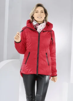 Jacke mit verlängertem Rückteil