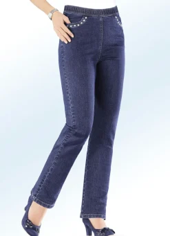 Jeans in komfortabler Schlupfform