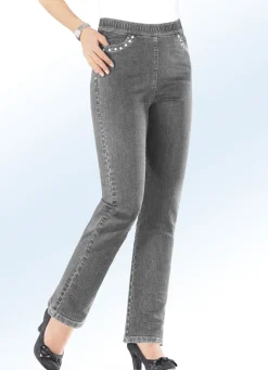 Jeans in komfortabler Schlupfform