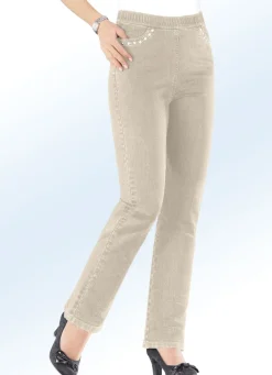 Jeans in komfortabler Schlupfform