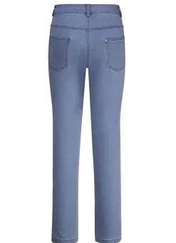 Jeans mit schöner Stickerei