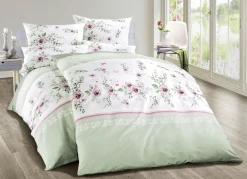 Jersey Bettwäsche-Garnitur aus 100% Baumwolle