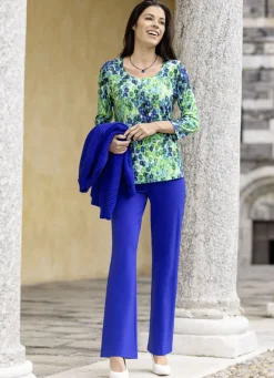 Jerseyhose mit ausgestellter Fußweite