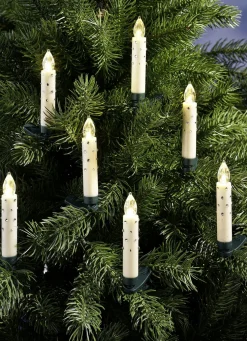 Kabelloses Weihnachtsbaumkerzen-Set, 20-teilig