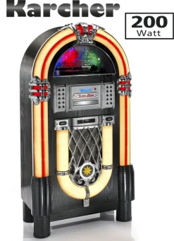 Karcher JB6608D Plattenspieler-Jukebox mit DAB+