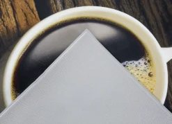 Küchenläufer Kaffeetassen, mit rutschhemmender Rückseite