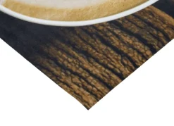 Küchenläufer Kaffeetassen, mit rutschhemmender Rückseite