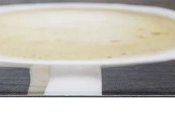 Küchenläufer Kaffeetassen, mit rutschhemmender Rückseite