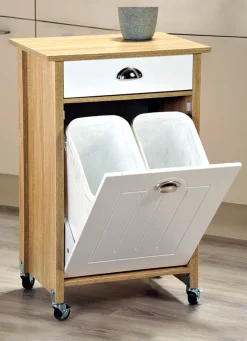 Küchenwagen mit Mülltrennsystem