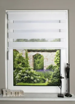 Kettenzugrollo mit Klemmträgern