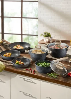 King Kochgeschirr mit Antihaft-Keramikbeschichtung