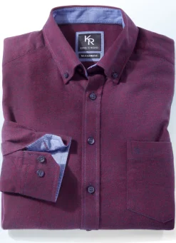 King's Road-Flanellhemd in 6 Farben
