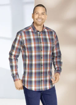 King's Road-Hemd mit Button-Down-Kragen