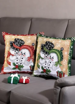 Kissenbezüge, 2-er Set, mit Reißverschluss