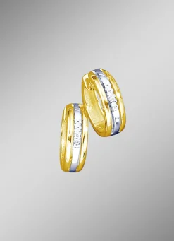 Klappcreolen mit Brillanten