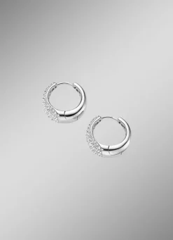 Klappcreolen mit Zirkonia