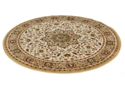 Klassisch gemusterte, gewebte Brücken und Teppiche