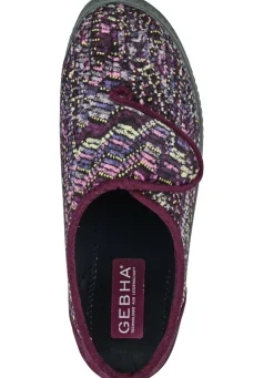 Klassische Damen-Hausschuhe, Weite H, mit Klettverschluss