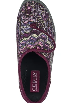 Klassische Damen-Hausschuhe, Weite H, mit Klettverschluss