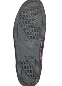 Klassische Damen-Hausschuhe, Weite H, mit Klettverschluss