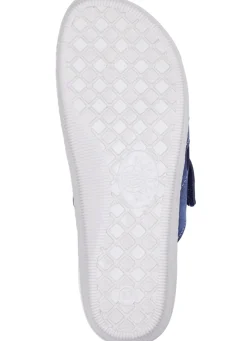 Klassische Damen-Pantoletten, Weite H, mit elastischem Material