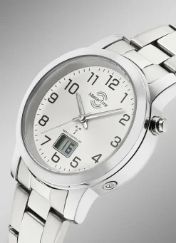 Klassische Damenuhr mit Funkuhrwerk