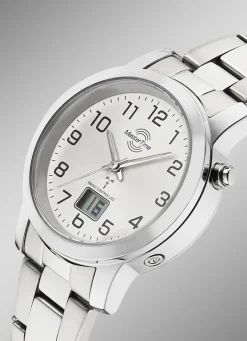 Klassische Damenuhr mit Funkuhrwerk