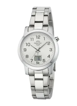 Klassische Damenuhr mit Funkuhrwerk