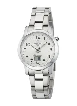 Klassische Damenuhr mit Funkuhrwerk