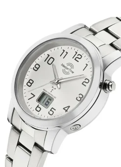 Klassische Damenuhr mit Funkuhrwerk