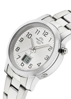 Klassische Damenuhr mit Funkuhrwerk