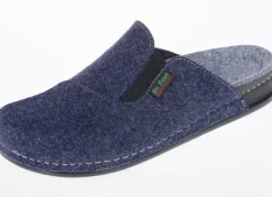 Klassische Herren-Hausschuhe, mit anatomisch geformtem Fußbett
