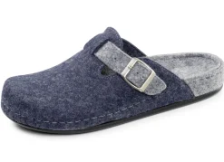 Klassische Herren-Hausschuhe, aus Wollfilz
