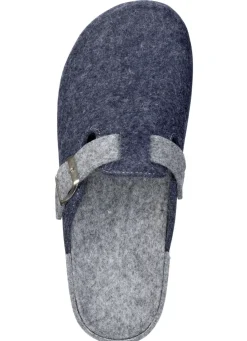 Klassische Herren-Hausschuhe, aus Wollfilz