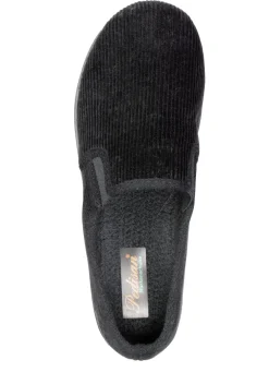 Klassische Herren-Hausschuhe, mit Gummizug