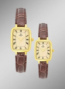 Klassische Quartz-Partneruhren der Marke Quality Time
