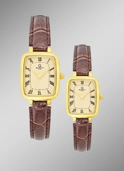 Klassische Quartz-Partneruhren der Marke Quality Time