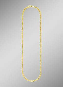 Klassissche Kordelketten-Garnitur, diamantiert