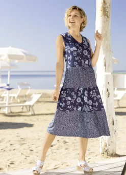 Kleid in angesagtem floralen Dessin