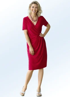 Kleid in angesagter Wickeloptik