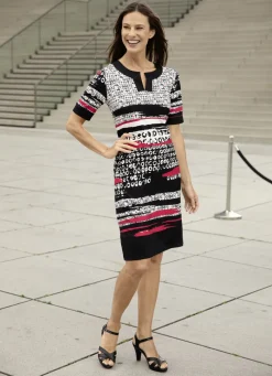 Kleid in Schlupfform