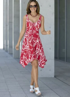 Kleid mit Zierbändchen