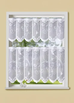 Kleinfenster-Store in Jacquard-Qualität